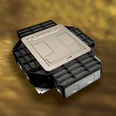 electrical floor boxes for raised floors|legrand 4 gang floor box.